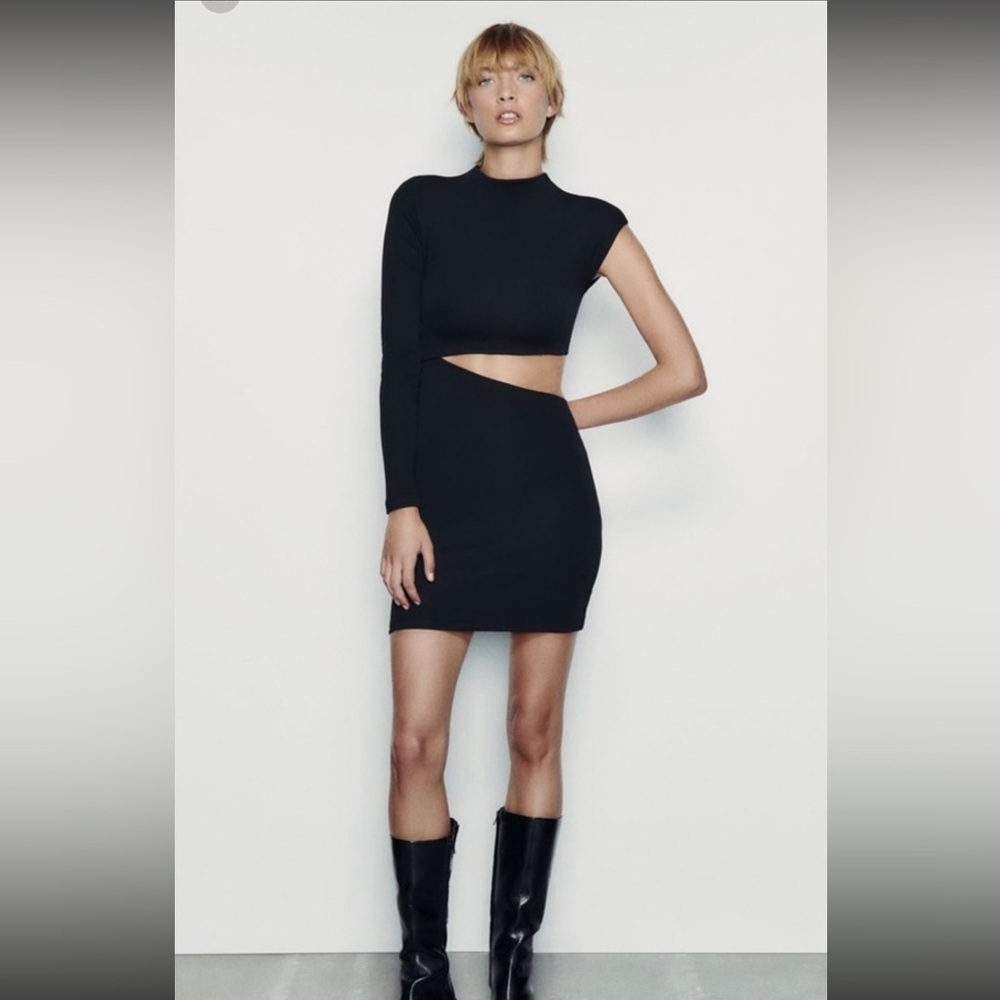 Zara cut out dress